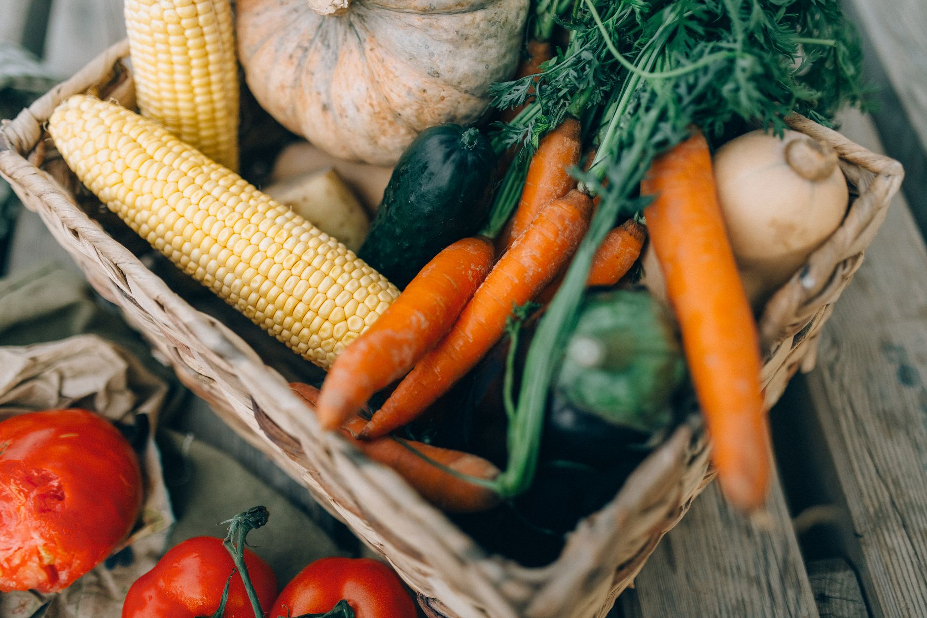 healthy food fiber vegetables nutrition